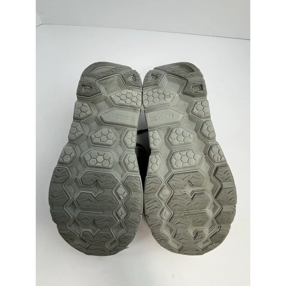 HOKA ONE ONE Clifton L Suede Gray Trail Men's 7.5 / W 8.5 Running Shoes 1122571
